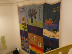 quilt overdracht muur 250